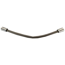 FLEXIBLE INOX GAINE PVC LG 400 - POUR MINI DOUCHETTE