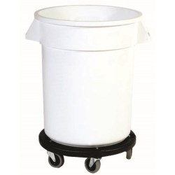 CONTENEUR BRUTE 76 L RUBBERMAID + COUVERCLE + SOCLE