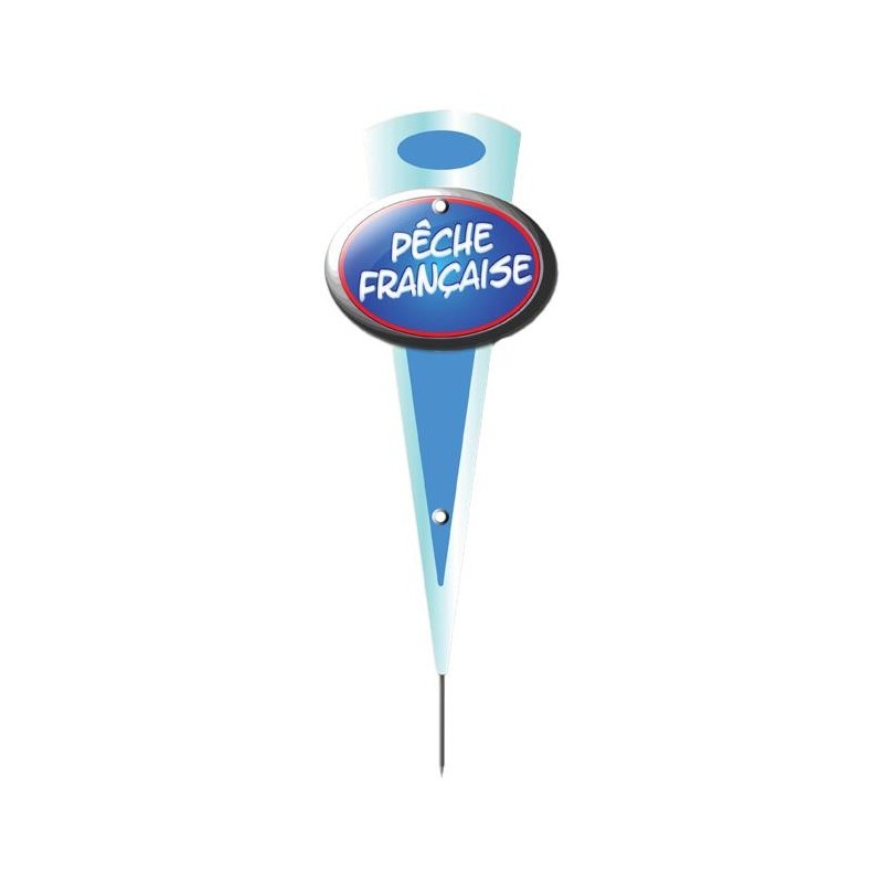 MAXI FLECHE "pêche française" 10x24 cm (lot de 10)
