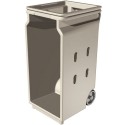 COLLECTEUR PLASTIQUE ROTOMOULE POUR SAC 110 LITRES