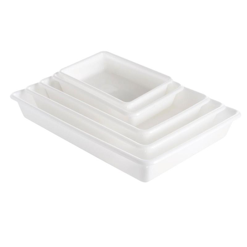 BAC PLAT BLANC