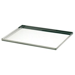 PLAQUE INOX BORDS 90°