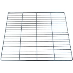 GRILLE INOX -  650X530 - 2/1 - cadre Ø7, 3 raidisseurs Ø7, 20 fils Ø3