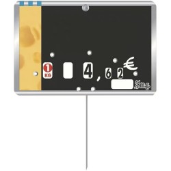 ETIQUETTE CREMERIE METALLIC