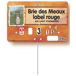 ETIQUETTE CREMERIE PAPRIKA