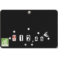 ETIQUETTE BOUCHERIE ARDOISE BIO