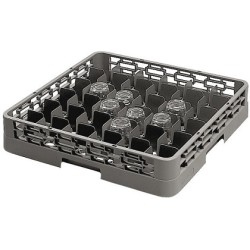 CASIER A VAISSELLE AVEC CLOISON - 36 VERRES INCLINES