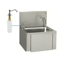 LAVE MAINS ADOSSE PLAQUE POUSSOIR - GRANDE CUVE