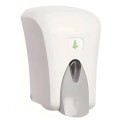 DISTRIBUTEUR DE SAVON MANUEL - MODELE MURAL 1L - ABS BLANC