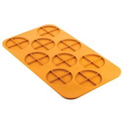 PLAQUE SILICONE 470X270 - 9 séries de disques Ø 100xht5 mm - 40ml