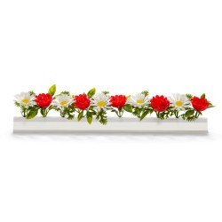 BARRETTE MARGUERITES/ROSES