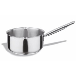CASSEROLE INOX AVEC BEC VERSEUR
