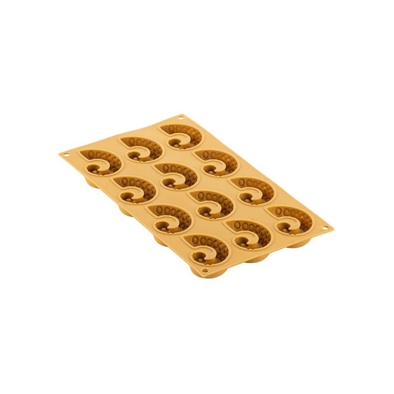 PLAQUE SILICONE 300X175 - 12 poulpes 60x55xht20 mm - 20ml