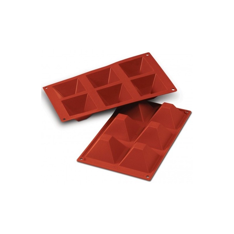 PLAQUE SILICONE PYRAMIDES
