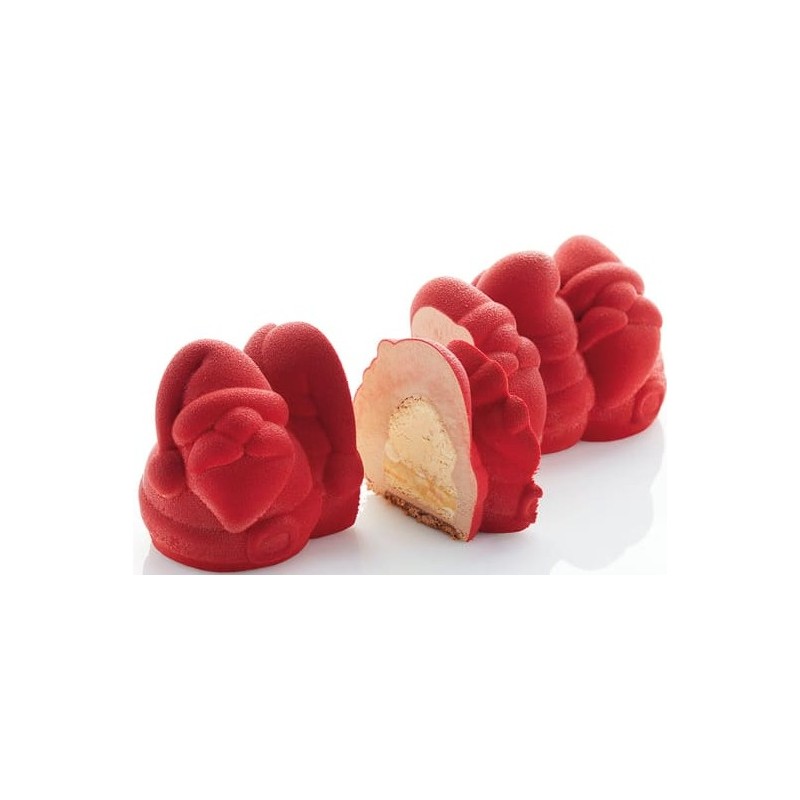 MOULE SILICONE BUCHE - Décor comet 250x88xht73 mm - 1230ml