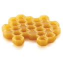 PLAQUE SILICONE 300X175 - 6 décors miel Ø 75xht8 mm - 18ml