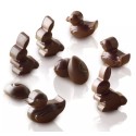 PLAQUE SILICONE CHOCOLAT - 14 sujets pâques 30x43xht16 mm - 7ml