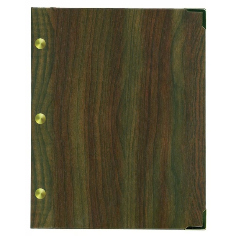 PROTÈGE-MENU 245x315 mm Authentic faux bois foncé sans marquage