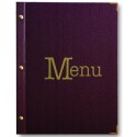 PROTÈGE-MENU 240x315 mm Linéa bordeaux