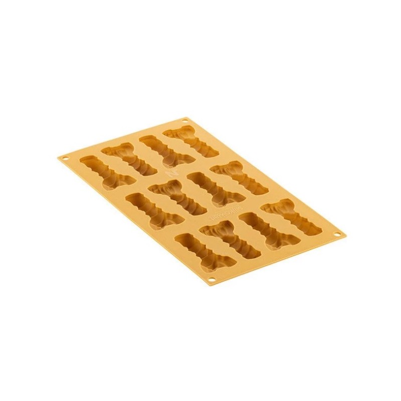 PLAQUE SILICONE 300X175 - 12 langoustines 81x42xht14.5 mm - 20ml