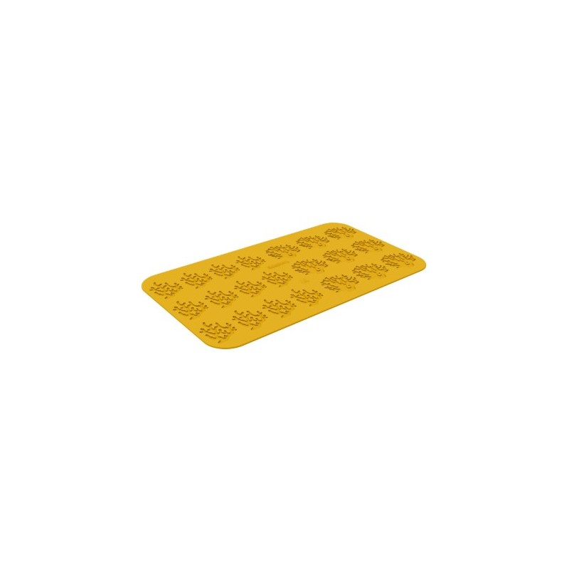 PLAQUE SILICONE 470X270 - 21 coraux (9 68x63 + 12 50x53 mm)