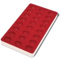 PLAQUE SILICONE 180X335 - Pâte de fruit fraise 36x30xht20 mm - 10ml