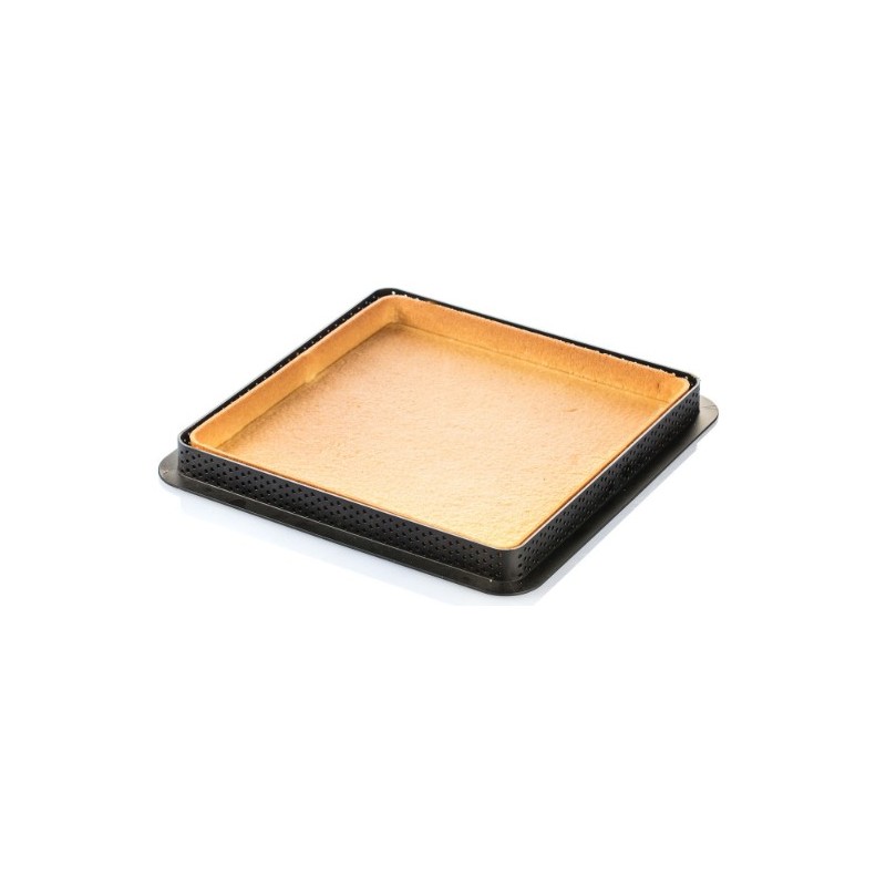 KIT MOULE SILICONE - 1 tarte carrée 200x200xht20 mm - 560ml