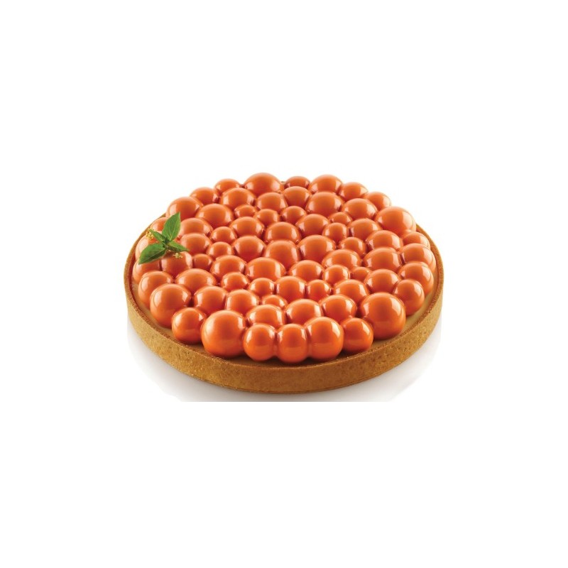 KIT MOULE SILICONE - 1 tarte bubble Ø 190xht20 mm - 370ml