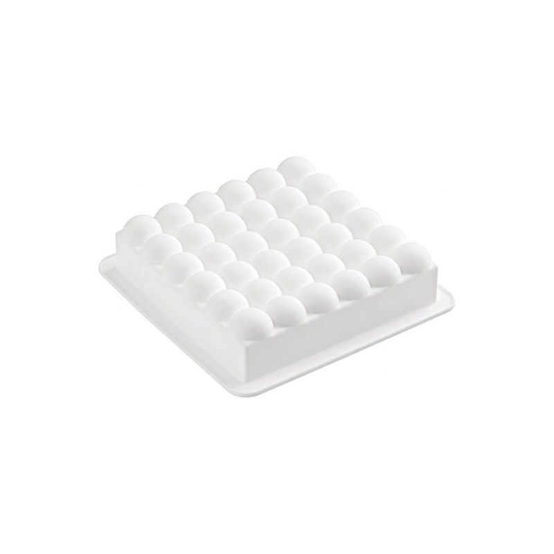 MOULE SILICONE - 1 carré bubble 180x180xht50 mm - 1.4L