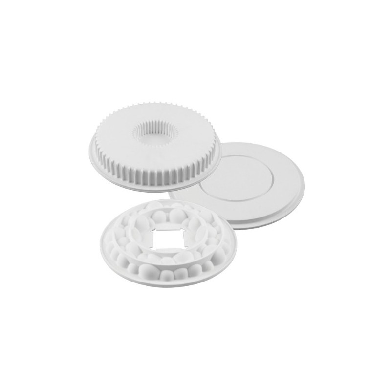 KIT MOULE SILICONE - 1 couronne bubble Ø 175xht25 mm - 295ml