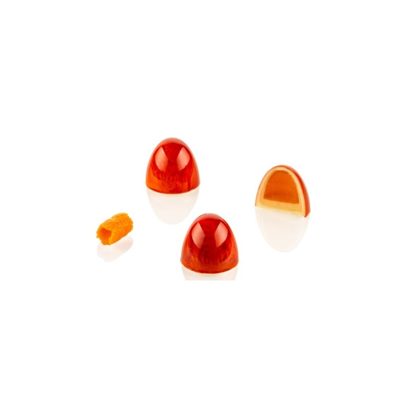 KIT MOULE POUR CHOCOLAT - 24 dômes Ø 26xht22.5 mm - 8ml