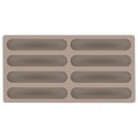KIT MOULE SILICONE - 8 barres vulcano 117x22xht17mm - 23ml