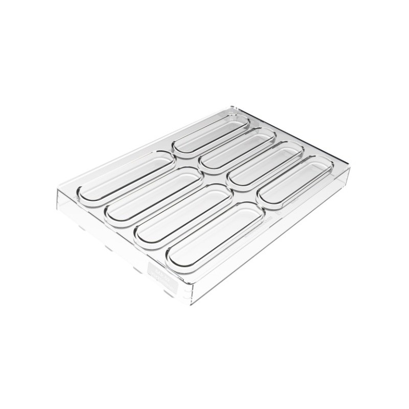 KIT MOULE SILICONE - 8 barres vulcano 117x22xht17mm - 23ml