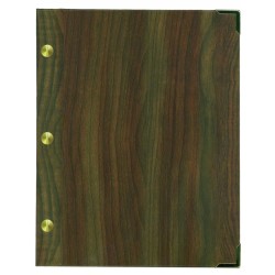 PROTÈGE-MENU 245x315 mm Authentic faux bois foncé sans marquage