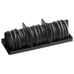 MOULE SILICONE BUCHE - Décor sequoia 250x92xht74 mm - 1186ml