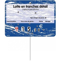 ETIQUETTE POISSON TURBULENCE