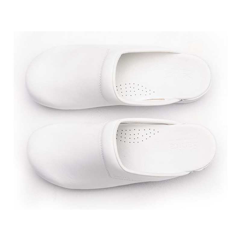 SABOT SANITA SANIFLEX OUVERT SANS SECURITE BLANC