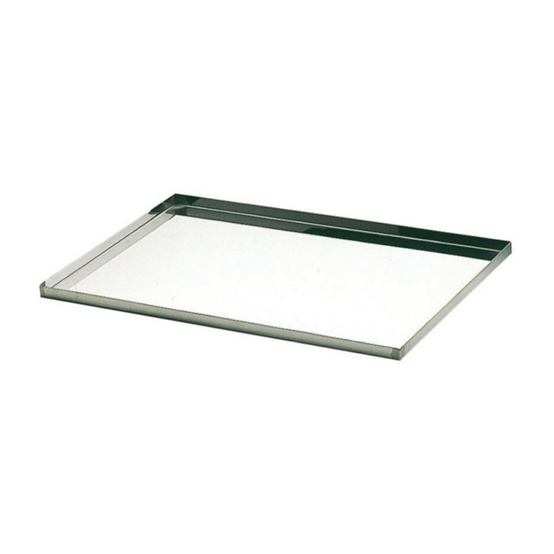 PLAQUE INOX BORDS 90°