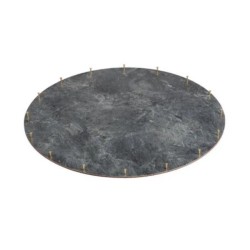 CARROUSEL - SOCLE Ø 780 décor granit (plat non compris)