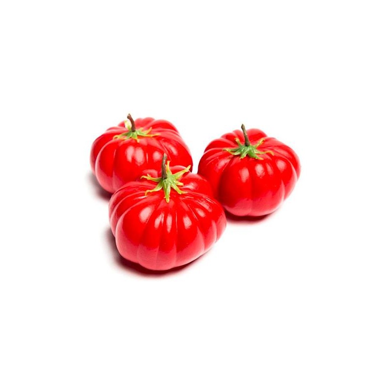 FACTICE TOMATE COEUR DE BOEUF Ø 80 ht 65 mm (lot de 3)