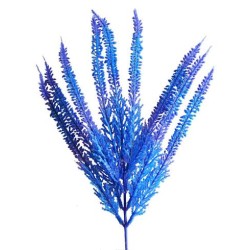 FACTICE PIC DE THUYA MAUVE - ht 270 mm - 9 ramures (l'unité)