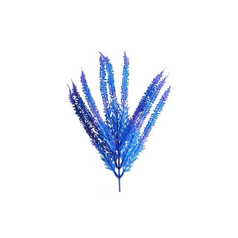 FACTICE PIC DE THUYA MAUVE - ht 270 mm - 9 ramures (l'unité)