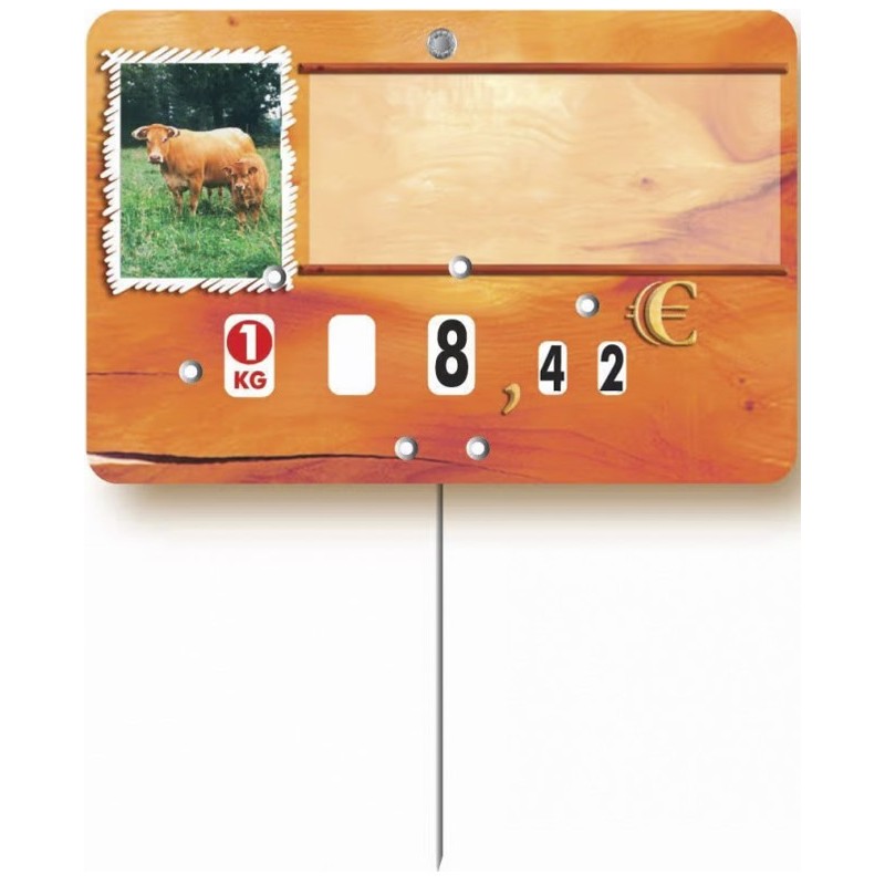 ETIQUETTE BOUCHERIE PAPRIKA