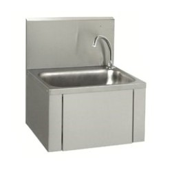 LAVE MAINS ADOSSE PLAQUE POUSSOIR - GRANDE CUVE