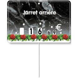 ETIQUETTE BOUCHERIE GUIRLANDE