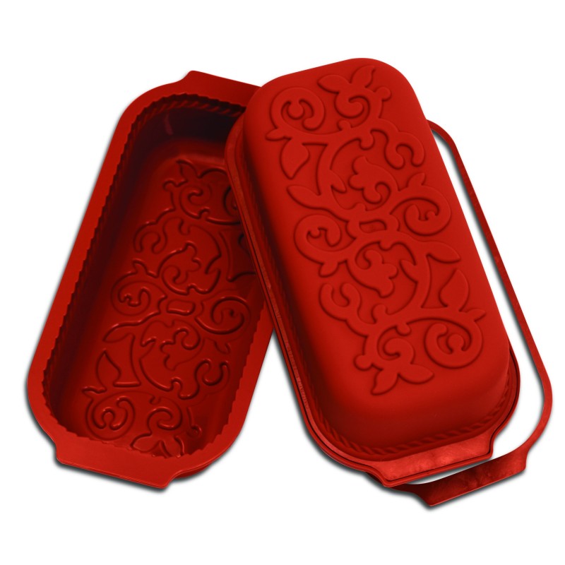 MOULE SOUPLE UNIFLEX - Cake décoré 300x145xht80 mm - 2.50L