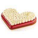 KIT MOULE SILICONE - 1 cœur level heart 210x173xht21 mm - 580ml