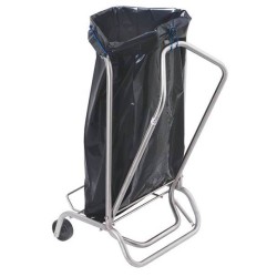 SUPPORT SAC POUBELLE A PINCE  sans couvercle - modèle renforcé