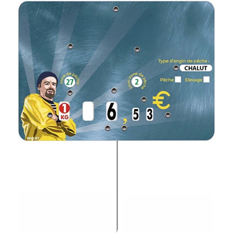 ETIQUETTE POISSON COLIN