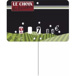 ETIQUETTE BOUCHERIE CHOIX DU BOUCHER